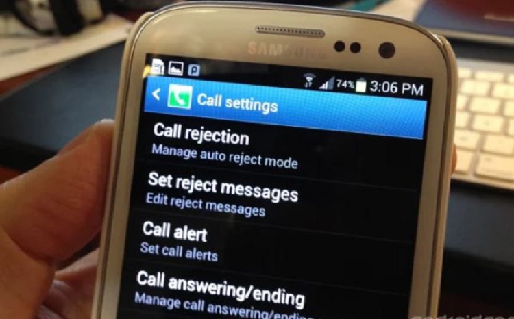Приложение Call Setting в Самсунг
